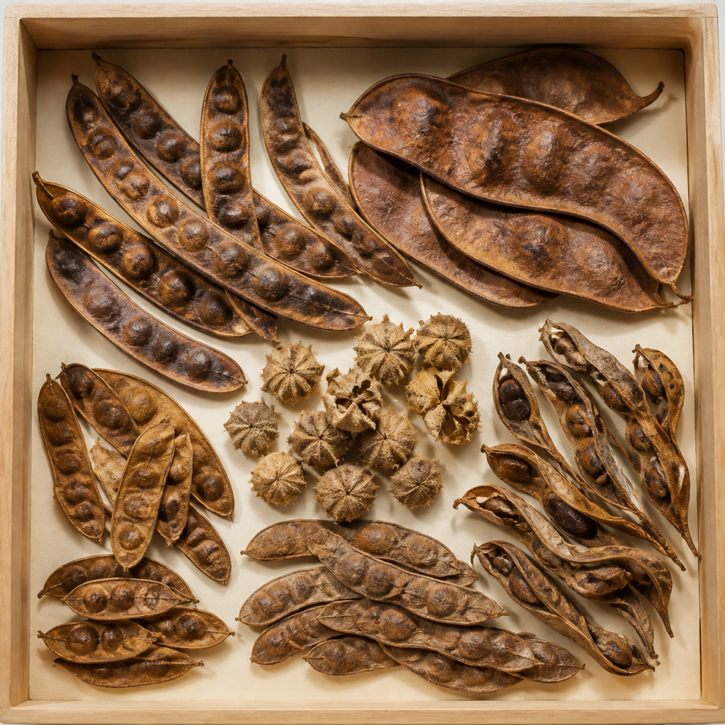 Tulmo pod-husk collection